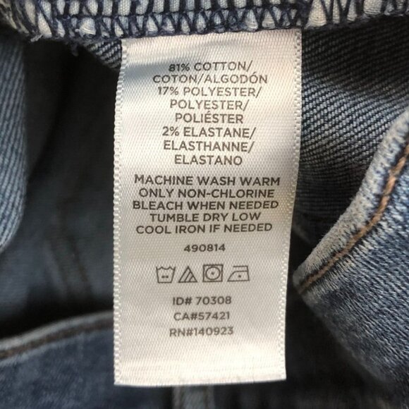 Loft Women's Jeans Size 0 Flaw Modern Skinny Ankle Classic Blue Denim Casual Tra - Picture 10 of 15